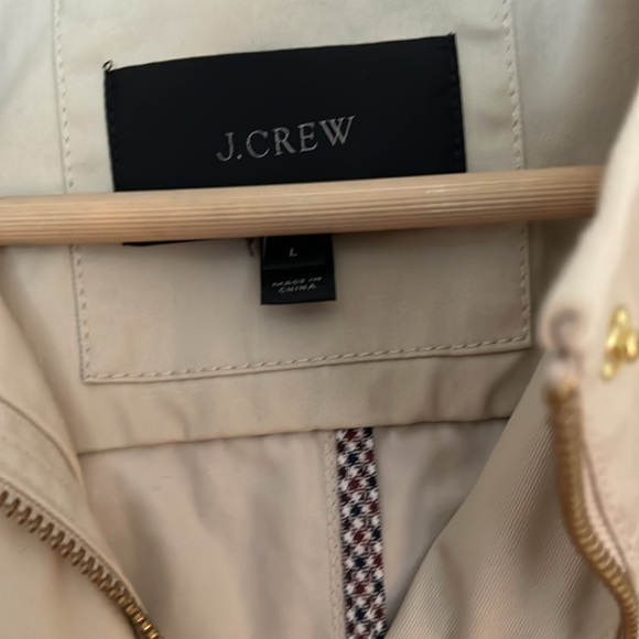 J crew tan barn jacket size large - Picture 3 of 7